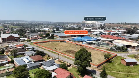 Zoned Land with Bulk Service Contributions Paid on Auction: 3 Aloe Street, Krugersdorp 